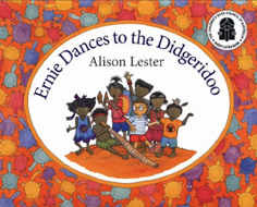 Ernie dances to the didgeridoo